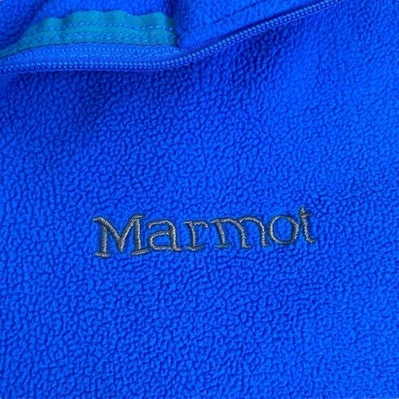MARMOT Women's Fleece Jacket Blue Size M Medium - Picture 7 of 9